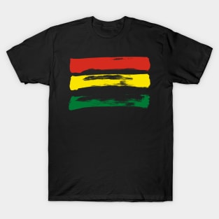 Bolivia Flag - Pencil Strokes T-Shirt